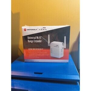 Motorola Arris Universal Wi-Fi Range Extender WR2100 Whole Home Wi-Fi Capability
